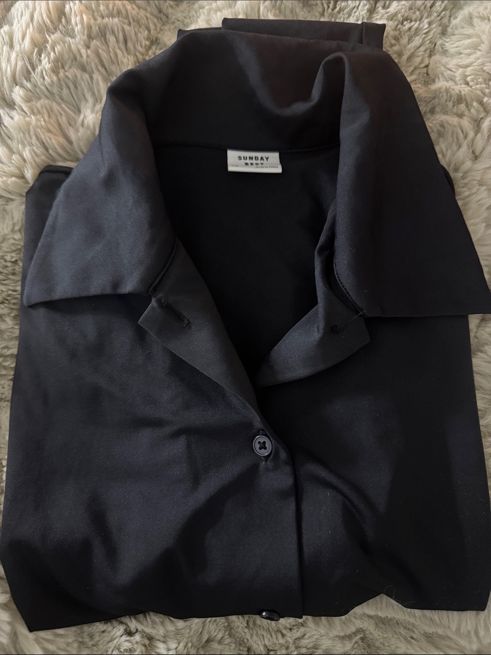 ARITZIA Sunday Best Black Blazer with Classic Collar